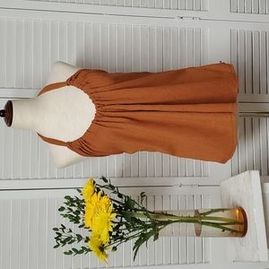 NWT South Moon Under Size L Mocha Halter Top